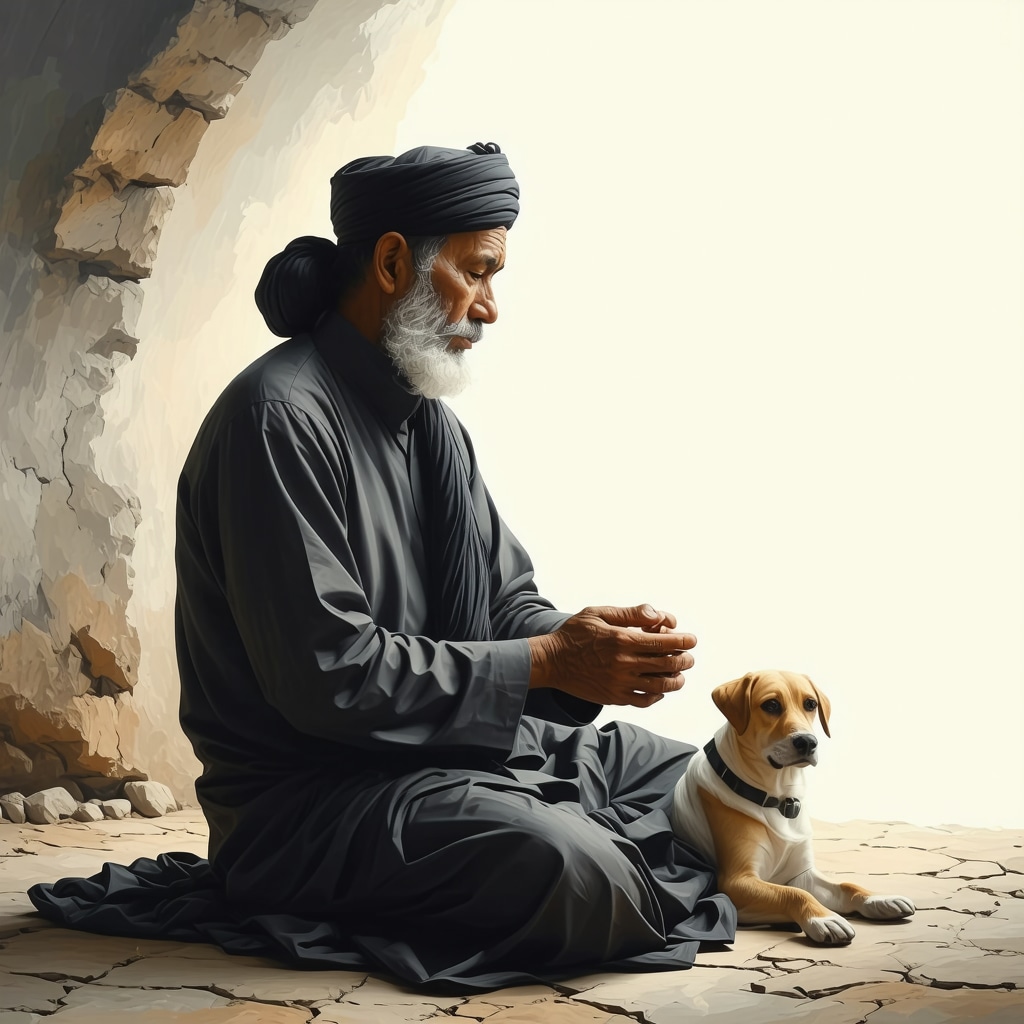 Guía islámica para soñar con un perro según Ibn Sirin hoy