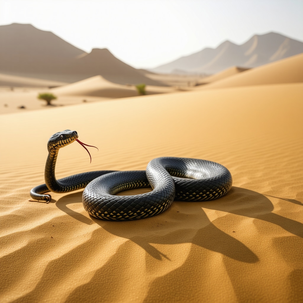 Soñar con serpiente negra en el Islam: Significado clave 2024