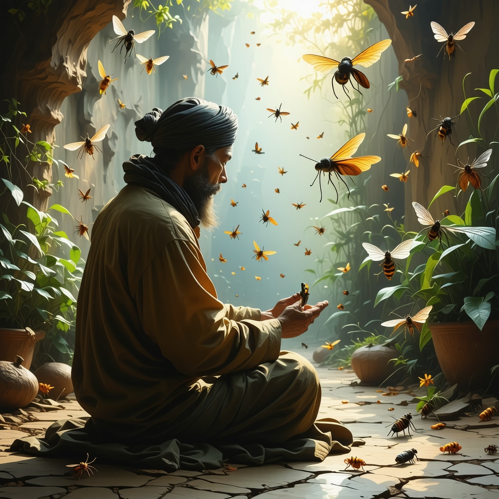 Interpretación islámica de soñar con insectos: guía espiritual 2024