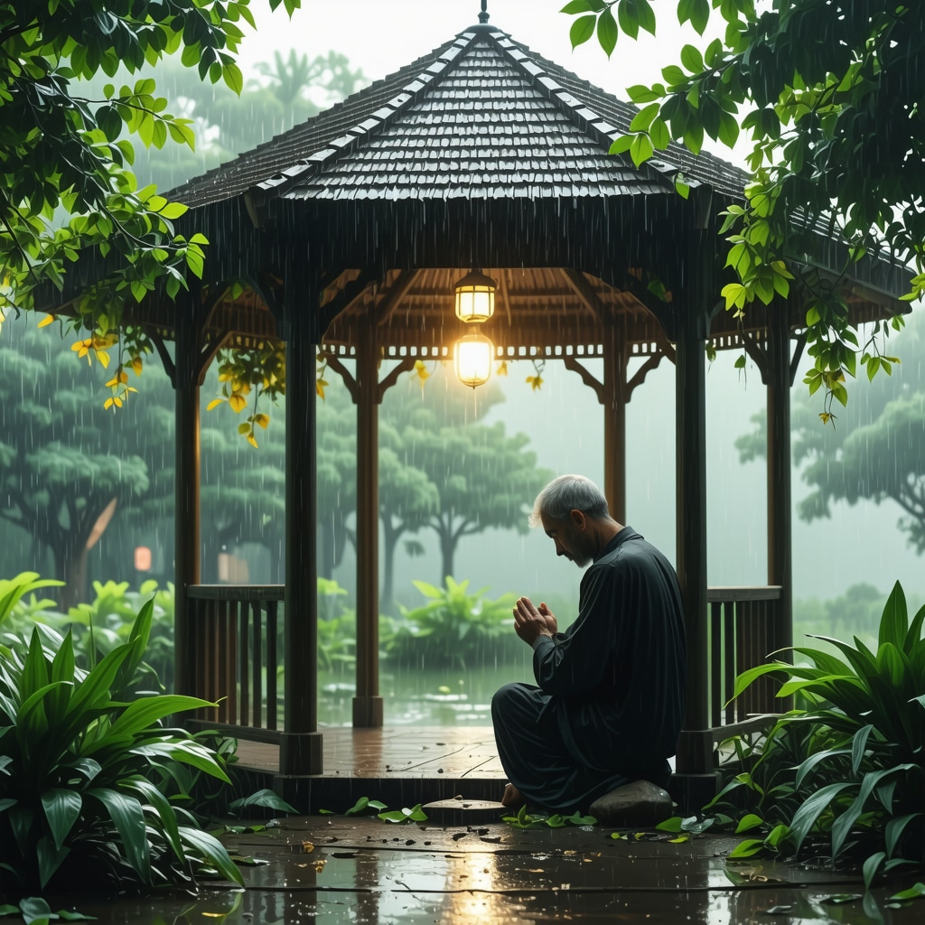Soñar con la lluvia (kišu) en el Islam: Significado profundo y consejos 2024
