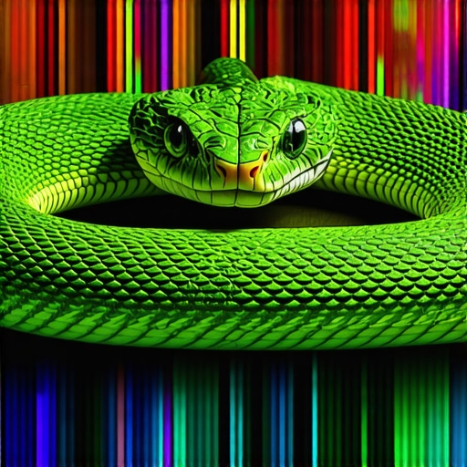 Islamic interpretation of dreaming about snakes showing spiritual symbolism and messages