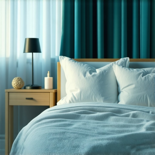 Hospital en sueños con símbolos espirituales, representación de sanación y fe
