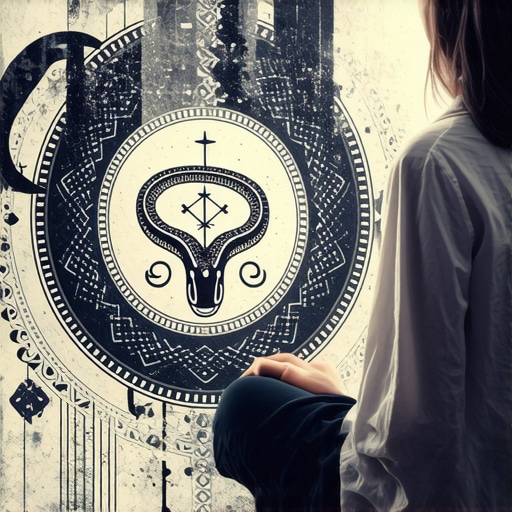 Deep Reflection on Snake Dreams in Islam 2024 Person contemplating the spiritual meaning of snake dreams in Islam