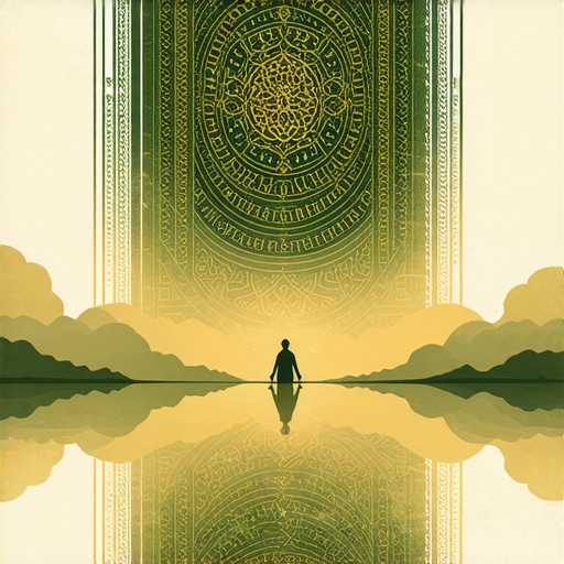 Dream Symbolism in Islam A peaceful Islamic-themed illustration representing spiritual dreams