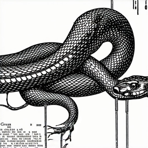 Islamic scholar interpreting dream symbols of snakes in a spiritual context