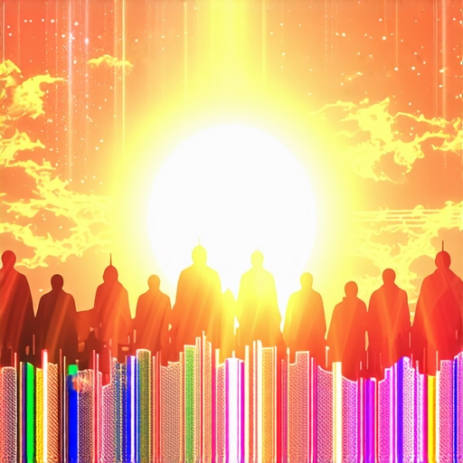 Interpretación espiritual de sueños en Islam Escena de interpretación espiritual en un entorno islámico con símbolos de paz y conexión divina