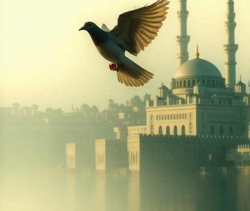 Soñar con goluba en el Islam: Significado y mensajes divinos