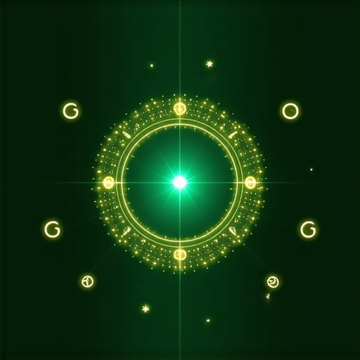 Mystical Islamic dream scene with illuminated numbers and spiritual symbols