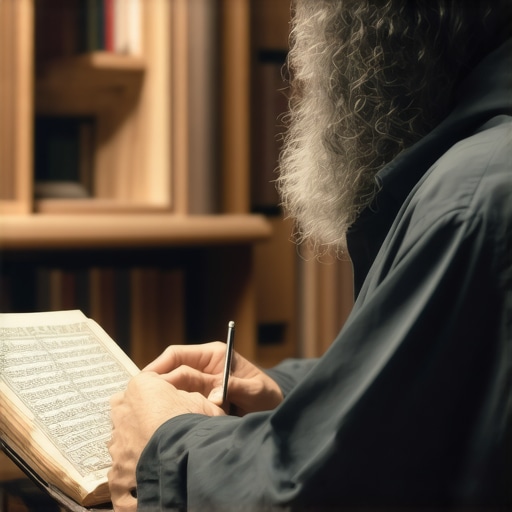 Expert analyzing Islamic dreams Islamic scholar studying dreams with Quran in background