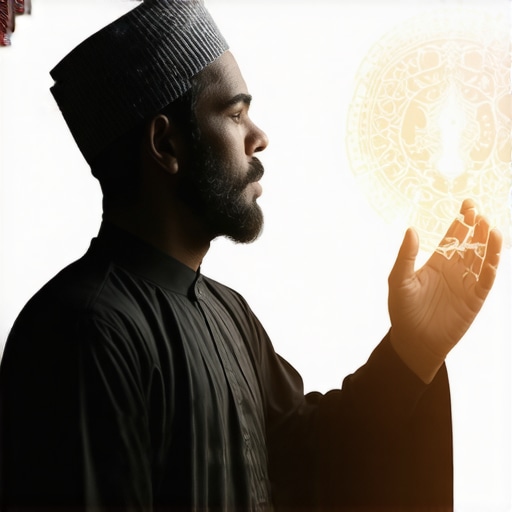 Expert interpreting Islamic dreams Islamic scholar analyzing dreams with symbols and spiritual context