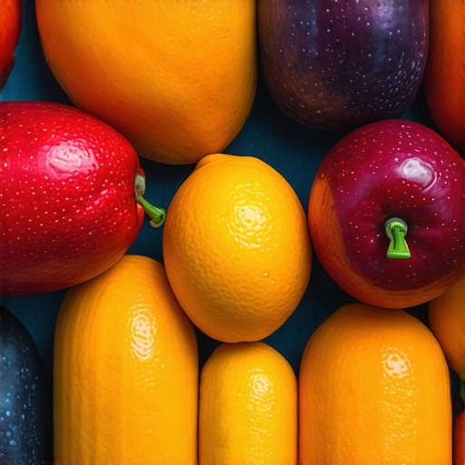 Fruits in Spiritual Dreams Colorful fruits symbolizing blessings in a spiritual dream