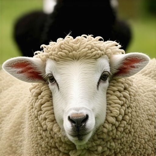 Mystical Dream of Sheep in Islam Spiritual interpretation of sheep dreams in Islamic tradition with mystical symbols.