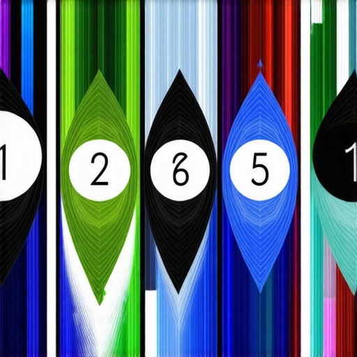 Symbolic Islamic Dream Interpretation Scene Islamic symbols with numbers and spiritual motifs in a dream interpretation scene