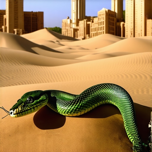 ¿Qué simboliza soñar con una serpiente de diferentes colores en el Islam?