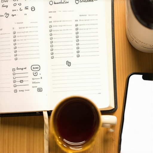 Un cuaderno con notas sobre sueños islámicos y símbolos religiosos