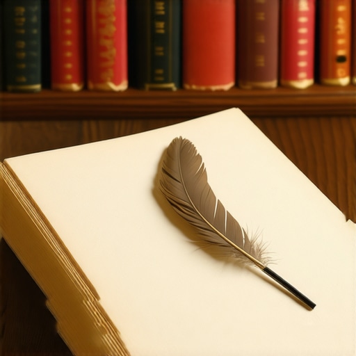 Cuaderno de sueños con símbolos islámicos y pluma en un escritorio