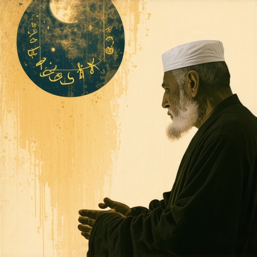 Interpretation of Dreams in Islam Islamic scholar analyzing dream symbols